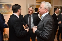 Ambassador Keefe Hosts British Entrepreneurs Active in Serbia