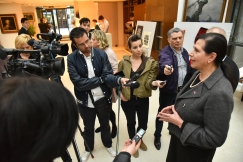 Australian Senator Concetta Fierravanti-Wells Visits Belgrade Exhibition