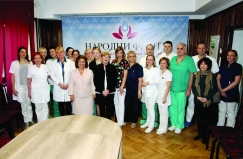Crown Princess Katherine Presents Donations To Narodni Front Hospital