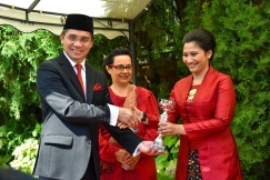 Independence Day of Indonesia Marked