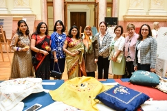Indian Embassy Hosts Art Exhibition