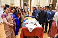 Indian Embassy Hosts Art Exhibition