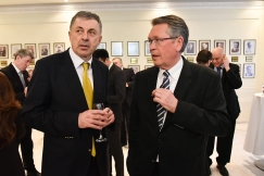 Minister Dačić Hosts New Year Reception