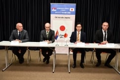Signing Ceremony at the Embassy of Japan