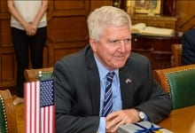 US Ambassador Kyle Scott Visit To Zrenjanin