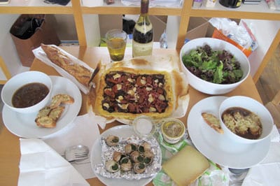 Tipična francuska večera
