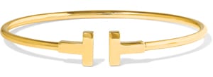 Tiffany & Co T Wire Gold Bracelet
