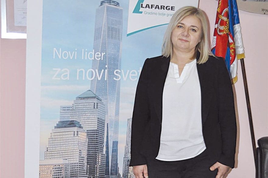 Snežana Petrović, Corporate & Marketing Communications Manager at Lafarge Serbia