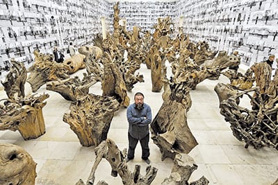 AI WEIWEI, Rooted Upon