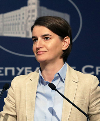 Ana Brnabić, Prime Minister of the Republic of Serbia