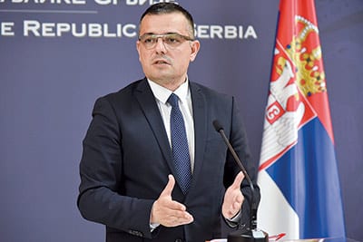 Branislav Nedimovic, Serbian Minister of Agriculture, Forestry And Water Management