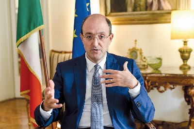 Carlo Lo Cascio, Italian Ambassador To Serbia