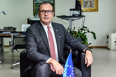 H.E. Sem Fabrici, Ambassador and Head of the Delegation of the European Union to the Republic of Serbia