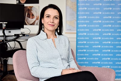 Regina De Dominicis, Unicef Representative In Serbia