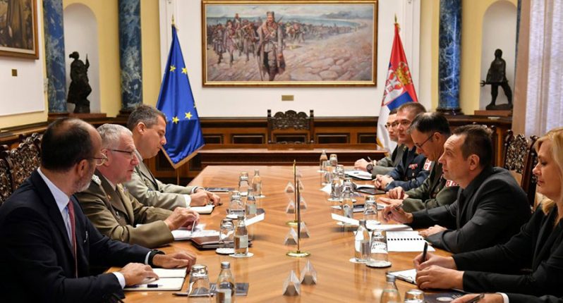 European Union Military Committee (EUMC) Chairman Claudio Graziano completed a two-day visit to Serbia