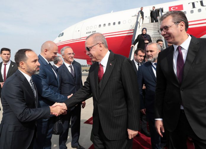 President Erdoğan visit Serbia Aleksandar Vucic Tanju Biglic