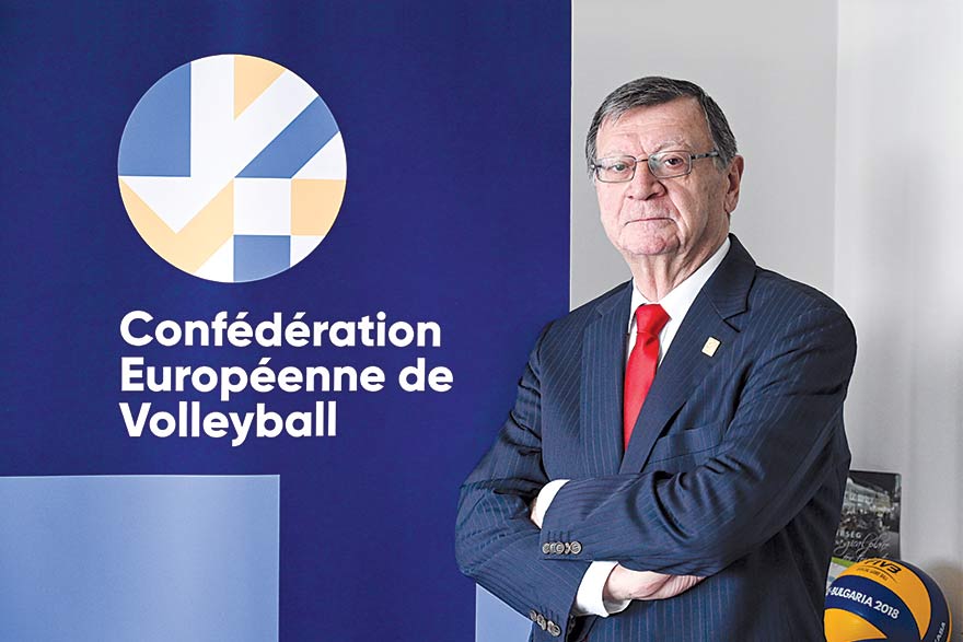 Aleksandar Boričić, European Volleyball Federation