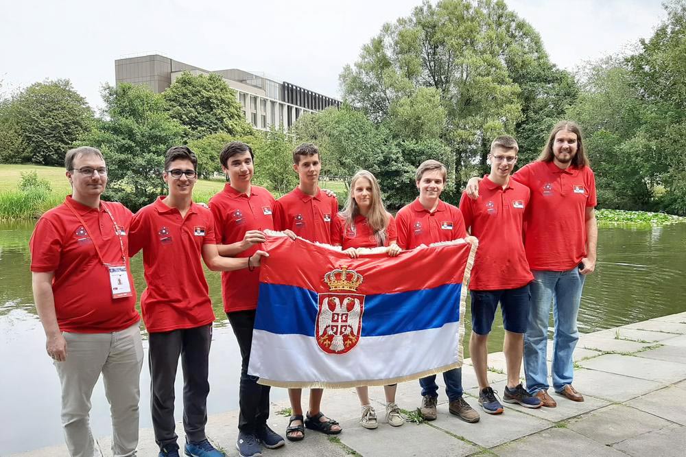Serbian maths team among world's top ten