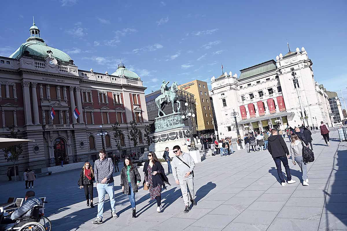 Republic Square opened after the renovation