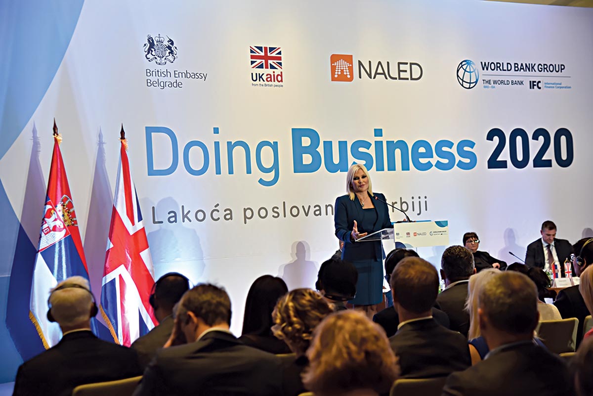 Serbia Advances to 44th on Doing Business List