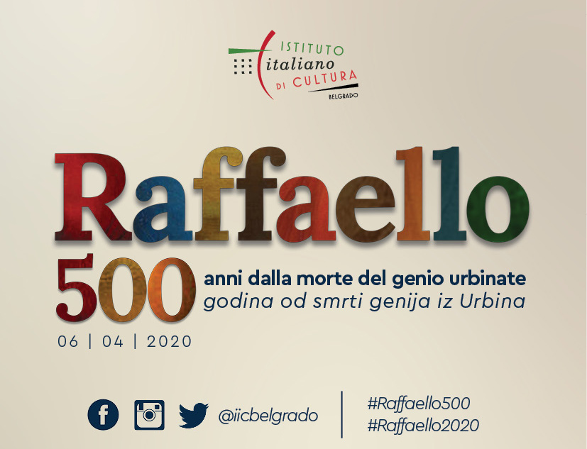 500 years since the death of Raphael Raffaello Sanzio da Urbino