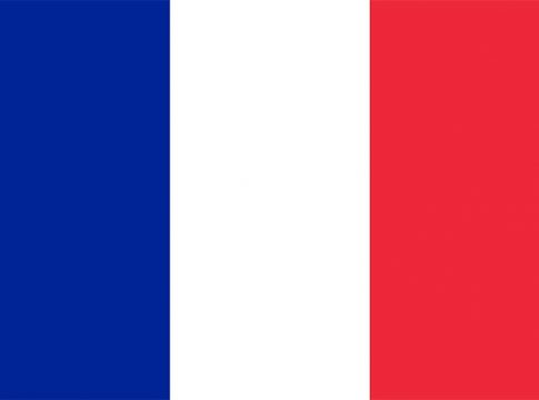 France flag Francuske