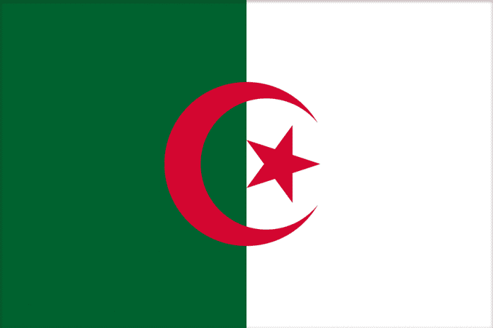 Algeria flag Alzira zastava