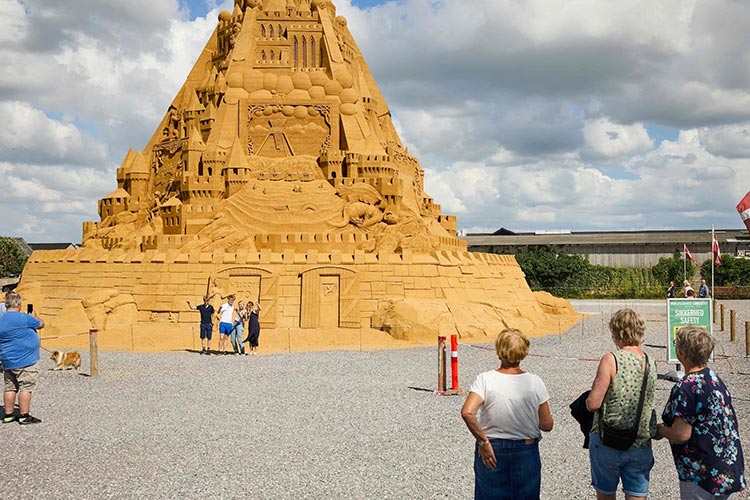 World’s Biggest Sandcastle Constructed In Denmark CorD Magazine