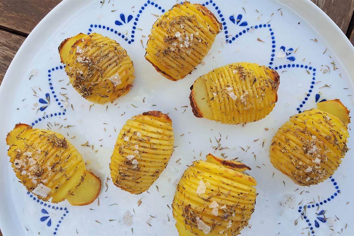 Swedish Hasselback Potatoes CorD Magazine