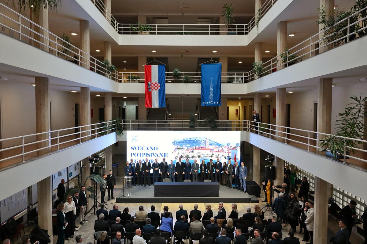 An Enormous Infrastructure Investment Package Signed in Split