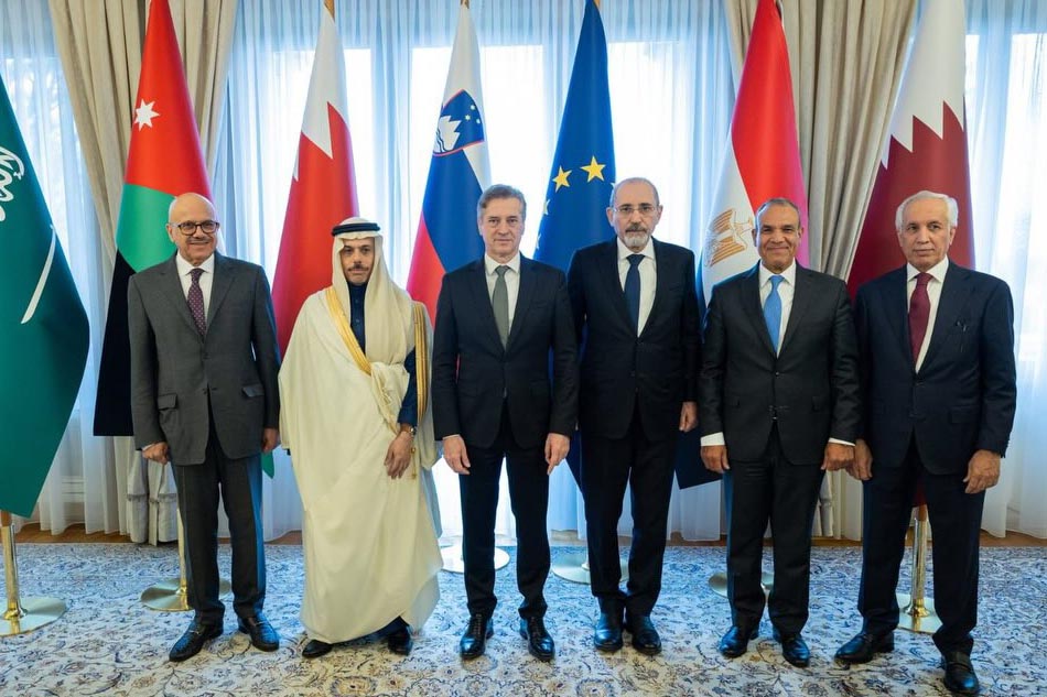 Arab Foreign Ministers Praise Slovenia’s Role in Middle East Peace Efforts