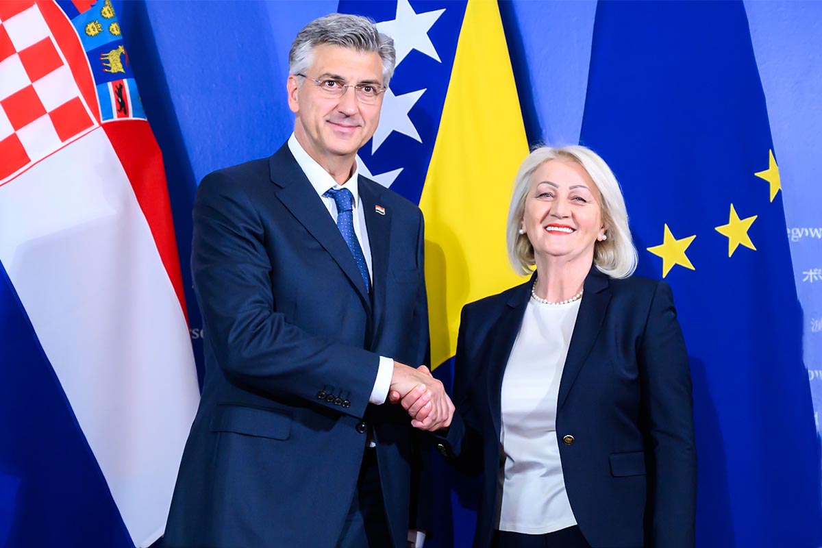 Croatia Reaffirms Support For Bosnia and Herzegovina’s EU Path During Sarajevo Visit